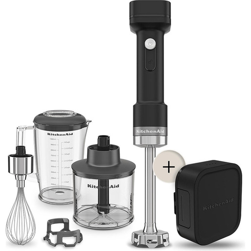 Image of KitchenAid Frullatore a Immersione Senza Fili con Accessori e Batteria Rimovibile 12V