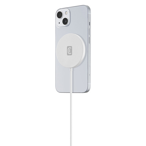 Image of Cellularline Mag - Wireless Charger Base di ricarica wireless magnetica per sistema MagSafe cod015