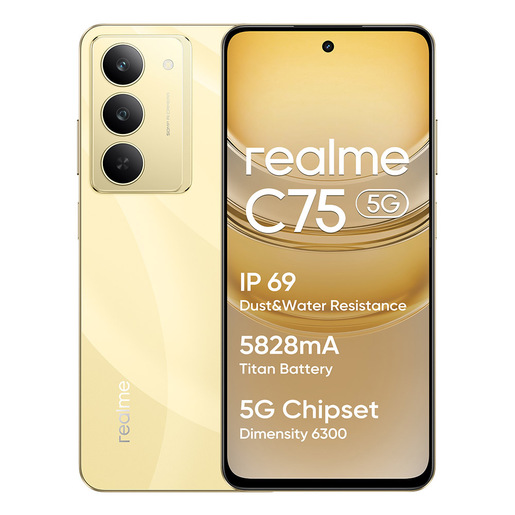 Image of realme C75 5G 8 GB 256 GB 5828 mAh Oro