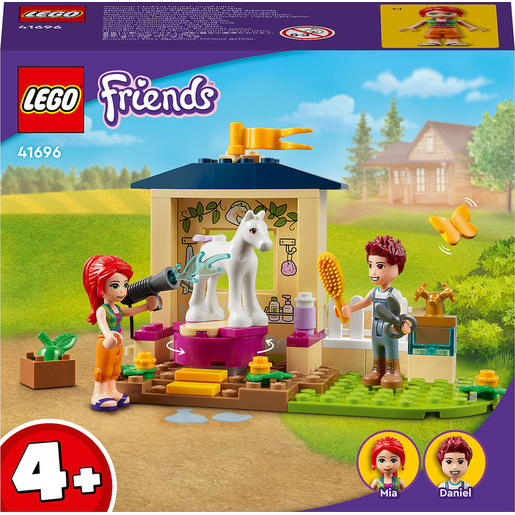Image of LEGO Friends Stalla di toelettatura dei pony