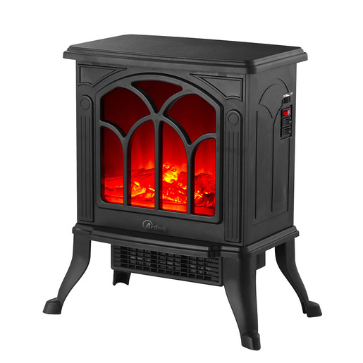 Image of Ardes AR354 camino Interno Caminetto freestanding Elettrico Nero