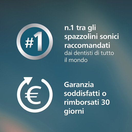 Image of Philips Sonicare serie 5300 Spazzolino elettrico sonico con base di ricarica, 2 livelli intensità, sensore di pressione colore nero HX7101/02