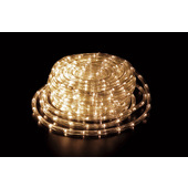 Regalo Tubo Luminoso 480 Led Da Interno/Esterno Con Controller (8 Giochi Di Luce), Bianco Calda, 10 M-image