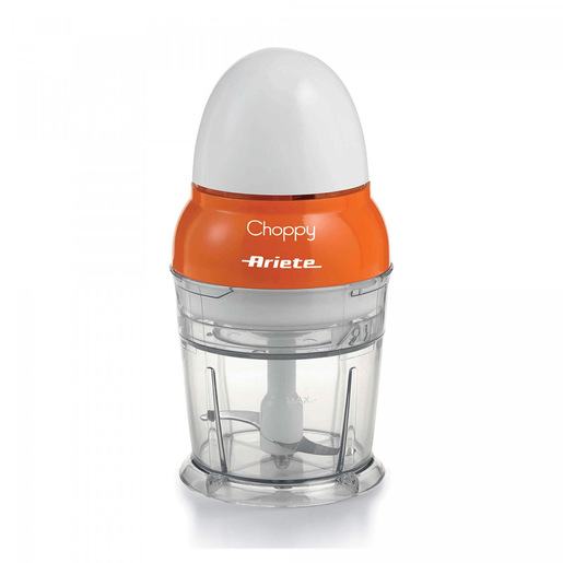 immagine di Ariete 1836 Choppy - Tritatutto con lame in Acciaio Inox - si avvia premendo il coperchio - 250 ml - 160 Watt - Arancione