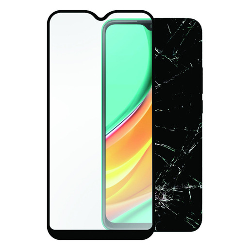 Image of Area Ultra tempered Glass per Xiaomi Redmi 9 con copertura totale tono su tono