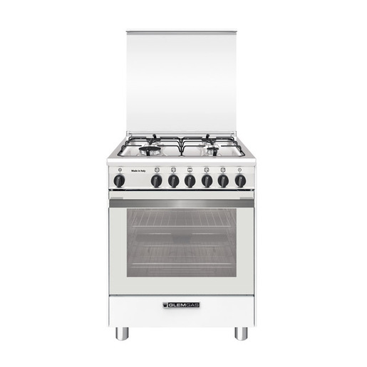 Image of Glem Gas SA664VWH cucina A Bianco