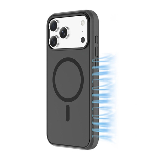 Cellularline ICY MAG - iPhone 17 Pro Custodia con sistema di dissipazione del calore e prese d’aria integrate, compatibile con MagSafe e progettata per r