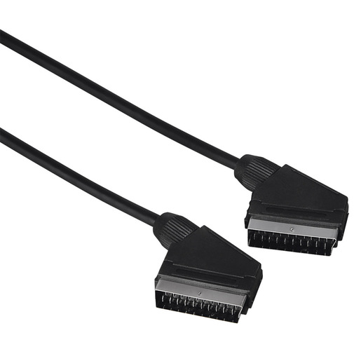 Image of Hama Cavo Scart M / Scart M, 1,5 metri, 21 poli, sfuso (25pzz.)