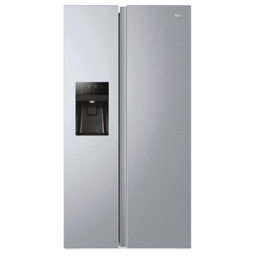 Image of Haier SBS 90 Serie 3 HSR3918FIPG frigorifero side-by-side Libera installazione 515 L F Argento