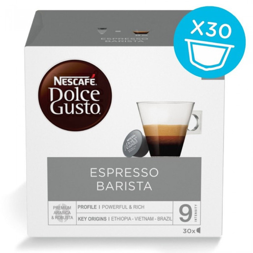 Image of Nescafé Dolce Gusto Caffè Espresso Barista 30 Capsule