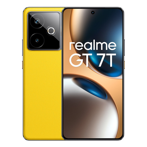 Image of realme GT 7T 17,3 cm (6.8'') Doppia SIM Android 15 5G USB tipo-C 12 GB 256 GB 7000 mAh Giallo