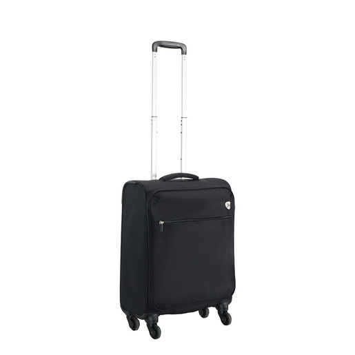 Joia Home 0626CABINAULNERA1 bagaglio Trolley Guscio morbido Nero Lattice, Poliestere