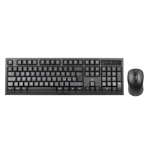 IOPLEE CWC520G-892G tastiera Mouse incluso Universale RF Wireless QWERTY Nero