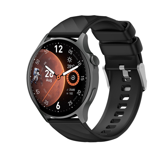 Image of IOPLEE IOPEXTWATCH669BK smartwatch e orologio sportivo 3,63 cm (1.43'') AMOLED Digitale 466 x 466 Pixel Touch screen Nero