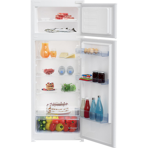 Image of Beko BDSA250K4SN: Frigorifero da Incasso Doppia Porta, Statico, h 145 cm