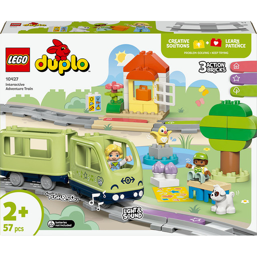 Image of LEGO DUPLO Treno d’avventura interattivo