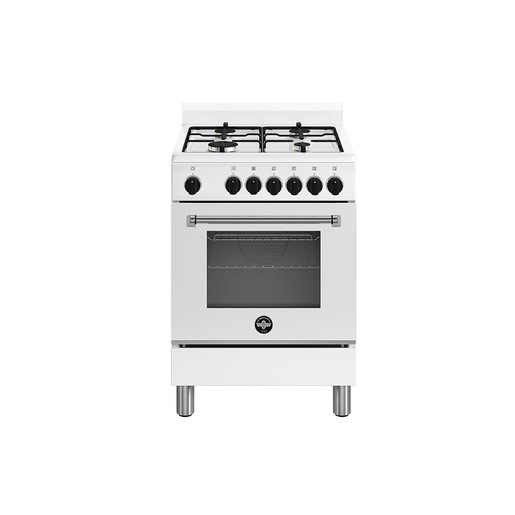 Image of Bertazzoni La Germania Americana AMN664EBV/24 cucina Elettrico Gas Bianco