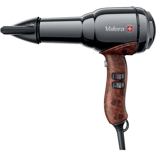 Image of Valera Steel-Master ''Digital'' asciuga capelli 2200 W Nero, Legno
