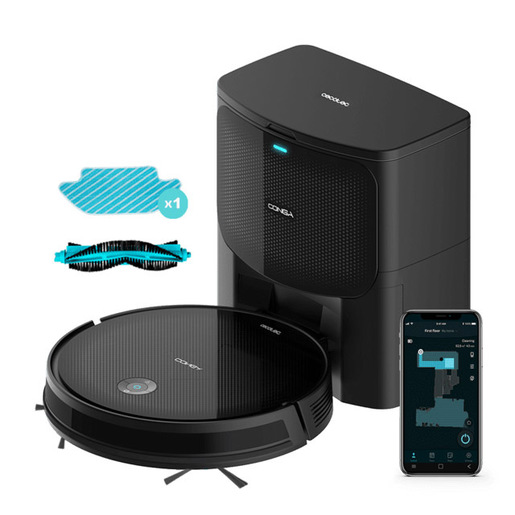 Cecotec Conga 2299 Ultra Home Genesis aspirapolvere robot 3 L Sacchetto per la polvere Nero