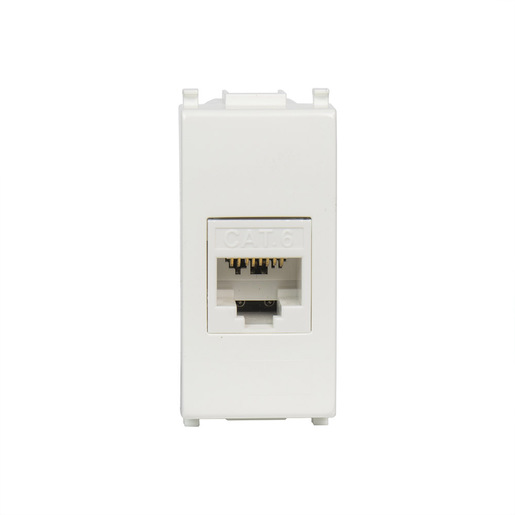 Image of FANTON 23713-27 presa energia RJ-45 Bianco