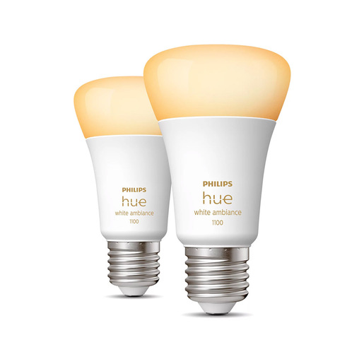 Image of Philips Hue White ambiance 2 Lampadine Smart E27 75 W