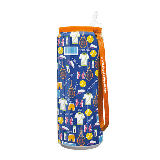 Image of The Steel Bottle Tennis 450 ml Acciaio inox Multicolore