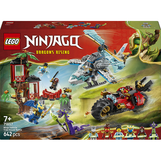 Image of LEGO NINJAGO Battaglia alla casa sull’albero con veicolo Ninja