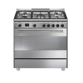 Smeg Concert BG91PX2 Cucina A+ Elettrico Gas Acciaio Inox-image