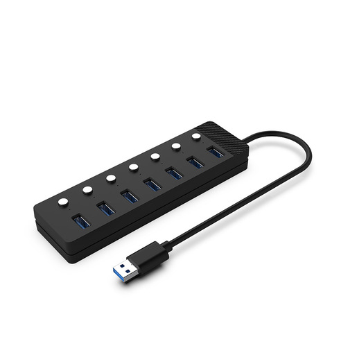 Image of IOPLEE IOPEXTHUB280G hub di interfaccia USB 3.2 Gen 1 (3.1 Gen 1) Type-A 5000 Mbit/s Nero