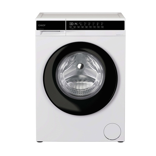 Candy Easy, Lavatrice Slim 7 KG, 15% più efficente della classe A, 1000 giri, Bianco, Inverter, Fresh Vapor, EY 07SB7-S