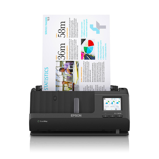 Image of Epson ES-C380W Scanner con ADF + alimentatore di fogli 600 x 600 DPI A4 Nero