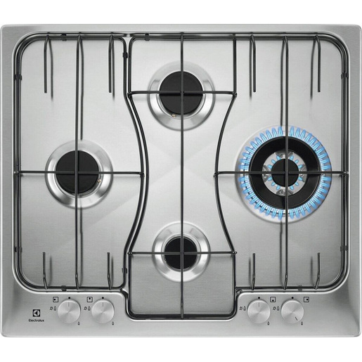 Image of Electrolux PIANO GAS COMANDI FRONTALI 60 CM RGG6243LOX MADE IN ITALY