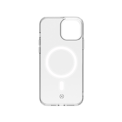 Celly GELSKINMAG iPhone 13 custodia per cellulare 15,5 cm (6.1'') Cover Trasparente, Bianco