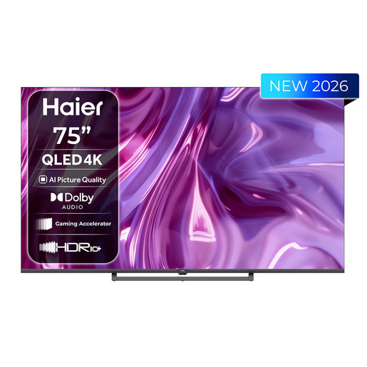Haier H75S80GUX 190,5 cm (75'') 4K Ultra HD Smart TV Wi-Fi Nero