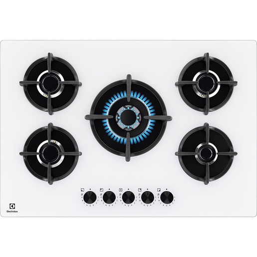 Image of Electrolux EGG75372W Piano cottura Serie 600 Gas on Glass 75cm