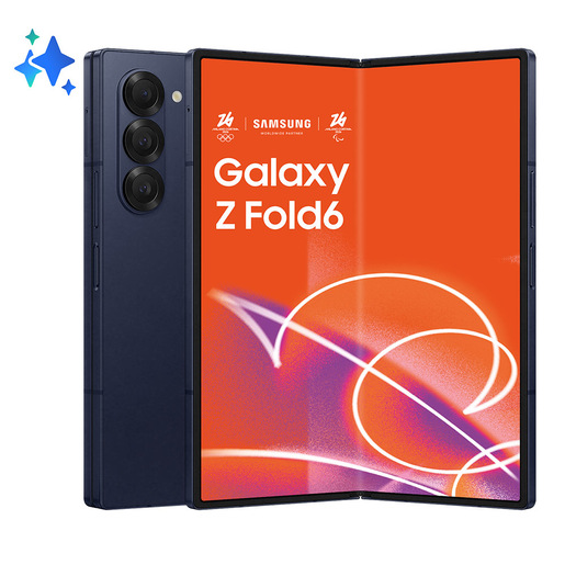 Image of Samsung Galaxy Z Fold6 Smartphone AI, 1TB, RAM 12GB, Display 6,3''/7,6'' Dynamic AMOLED 2X, Navy