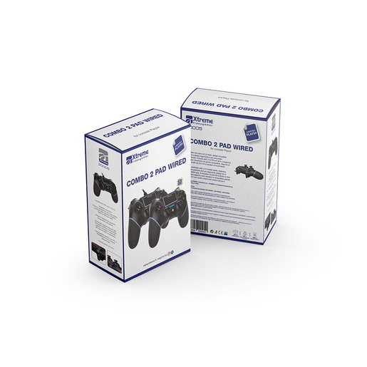 Image of Xtreme Combo 2 pad Wired compatibile con Plays 4 / Plays 3 / Pc
