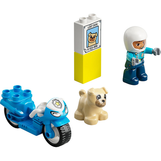 Image of LEGO DUPLO Motocicletta della polizia
