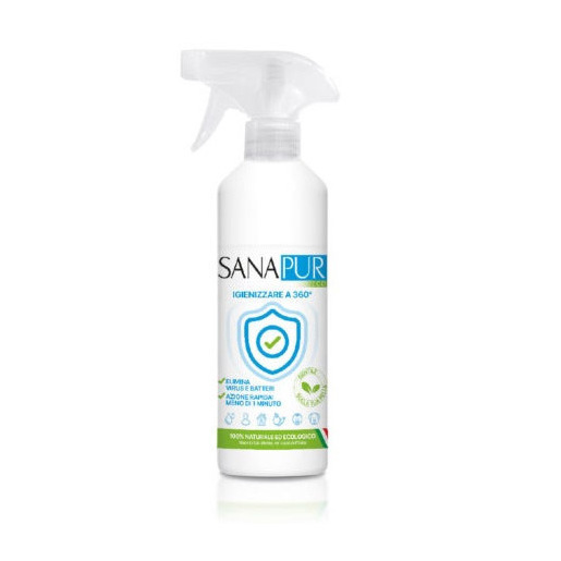 Image of S2Life Sanapur Eco Hand sanitizer 500 ml Flacone a pompa Liquido
