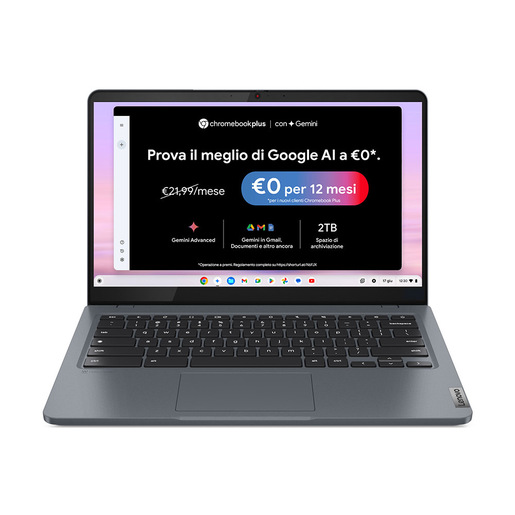 Image of Lenovo IdeaPad Slim 3 Chrome Notebook 14'' Intel i3 8GB 256GB