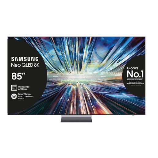 Image of Samsung Smart TV 85'' QE85QN900DTXZT Neo QLED 8K Mini LED Graphite Black 2024, Processore NQ8 AI GEN3, 8K AI Upscaling Pro, Infinity Air Design, Dolby