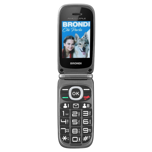 Image of Brondi AMICO LEALE 6,1 cm (2.4'') Nero