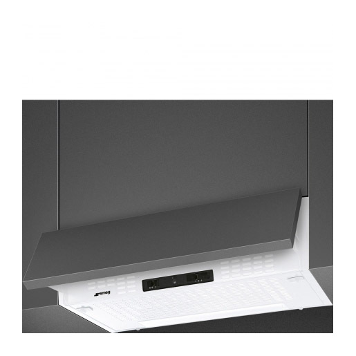 Image of Smeg KSEIR62BE2 cappa aspirante Semintegrato (semincassato) Bianco 225 m³/h