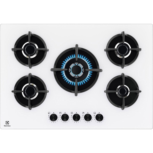 Image of Electrolux PIANO GAS COMANDI FRONTALI 75 CM EGG75372W