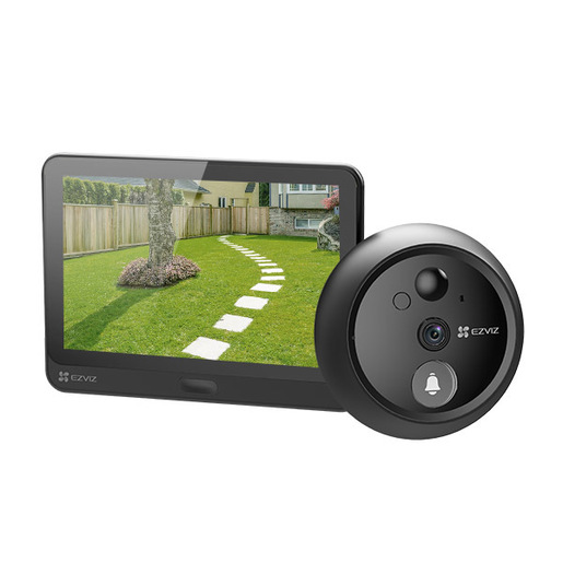 Image of EZVIZ CS-HP4 kit Video Spioncino con campanello senza fili Nero