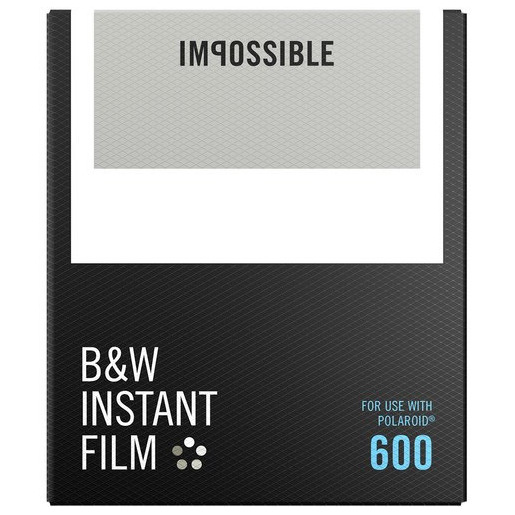 Image of Impossible B&W Film for 600 pellicola per istantanee 8 pezzo(i)