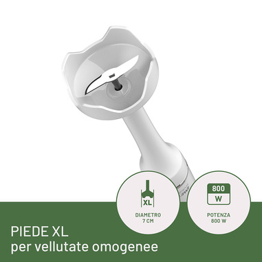 Frullatore A Immersione BioloMix 1200W - 5 In 1 Con Ciotola, Tazza, Frusta, Lame In Acciaio, 6 Velocità + Turbo