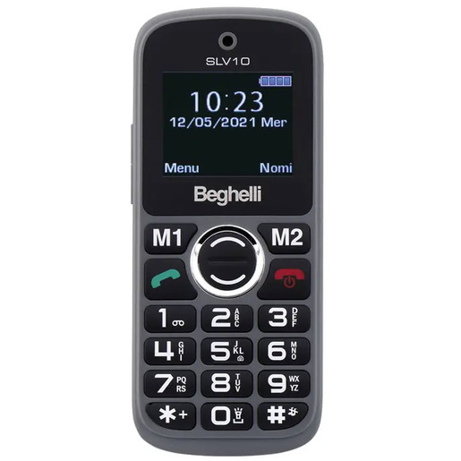 Beghelli SLV10 4,5 cm (1.77'') 81 g Nero Telefono per anziani