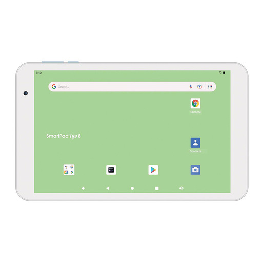 Image of Mediacom SmartPad 8 Rockchip 32 GB 20,3 cm (8'') 3 GB Android 12 Blu, Bianco