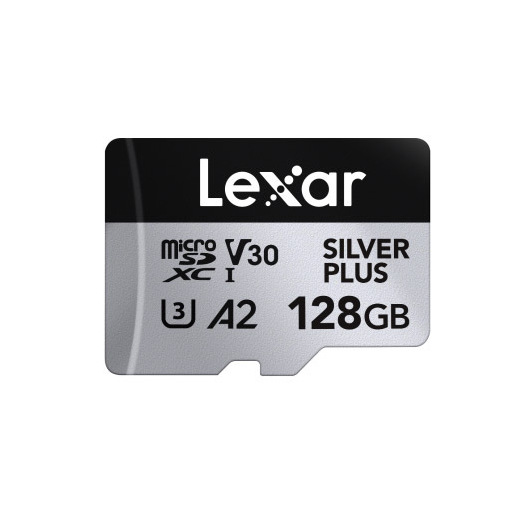 Image of Lexar Professional SILVER PLUS 128 GB MicroSDXC UHS-I